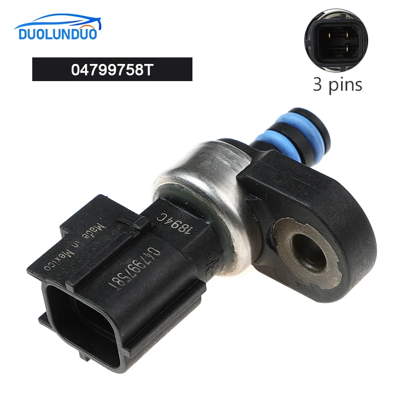

New 04799758T Transmission pressure sensor For Dodge 04799758T 04799758AD D72415 29878 Car Accessories
