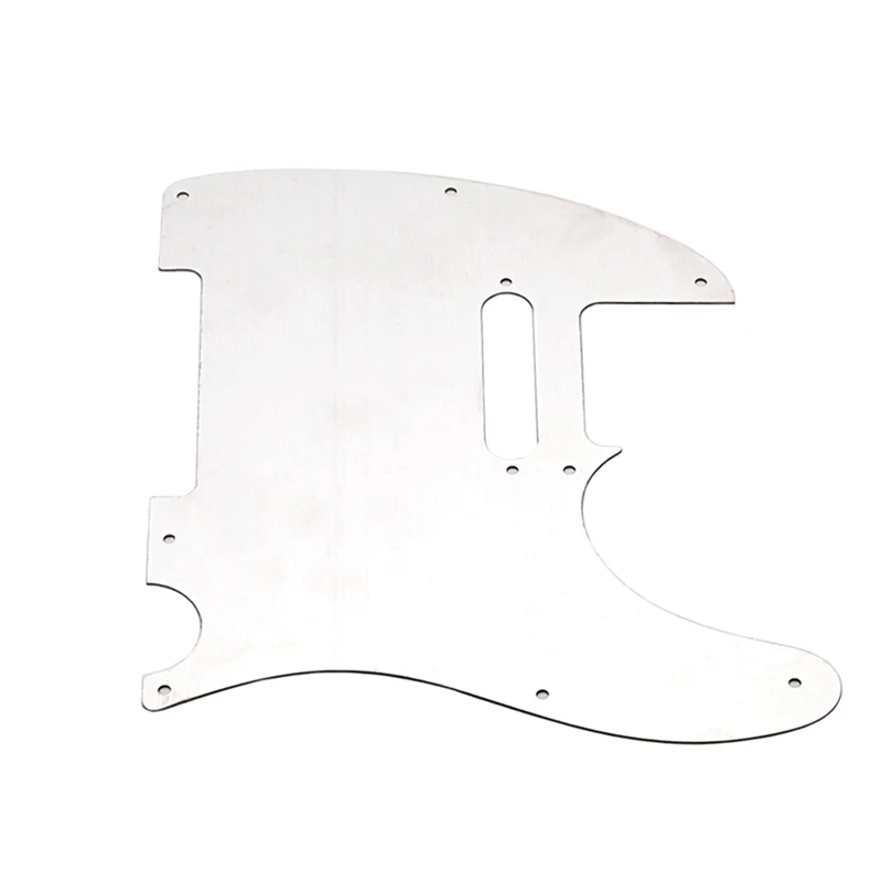 

1 шт., металлическая Серебряная электрогитара с 8 отверстиями