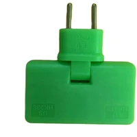3 in 1 adaptor eu extension plug electrical adapter mini outlet power splitter converter socket 180 degree rotation adjustable