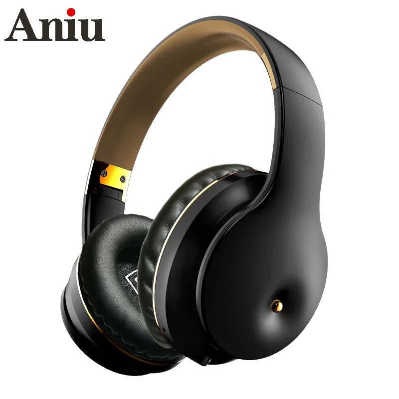 

B5 Wireless Bluetooth Headphones Folding Portable Stereo Earbud Music PS4 Gaming Earphones Noise Reduction Headsets With Mic