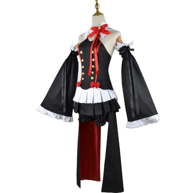 Круль Цепеш Косплей Костюм Аниме Серафим Конца Парик Сексуальное Платье Корсер