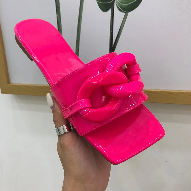 

New Fashion Summer Ladies Slippers Shoes Flats With Slides Female Outside Flip Flops Casual Shoes Woman Slippers Shoes For Lady