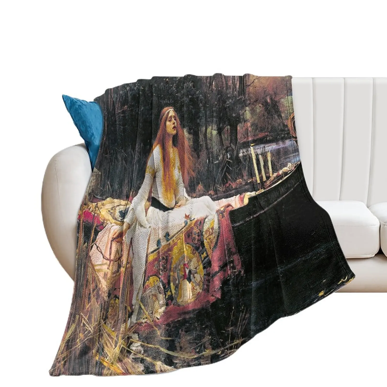 Плед леди шалота декоративные диваны для зимы милые летние пледовые одеяла