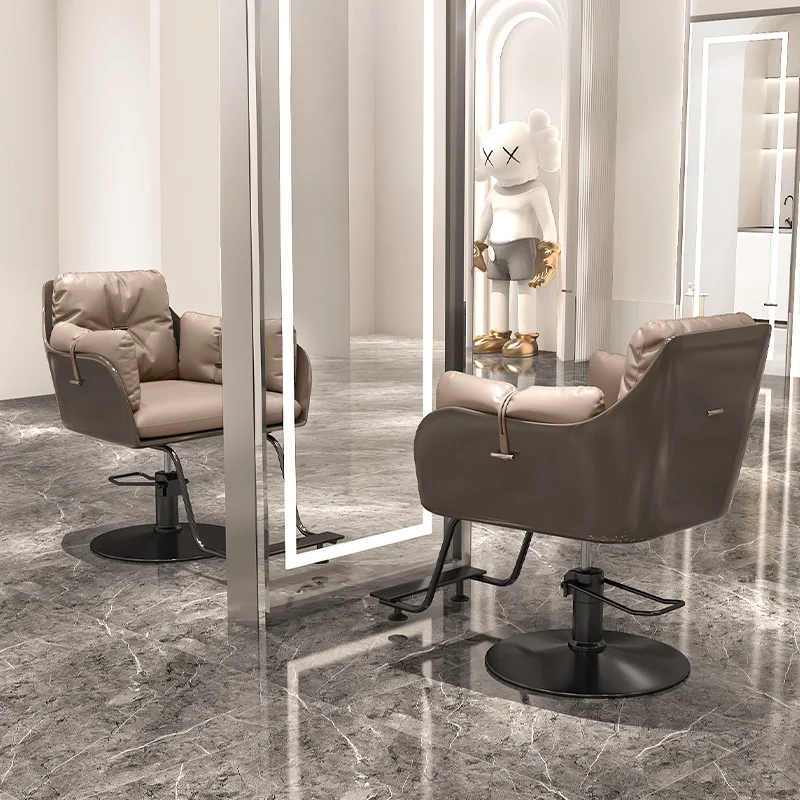 Золотые винтажные парикмахерские кресла вращающиеся Роскошные педикюрные