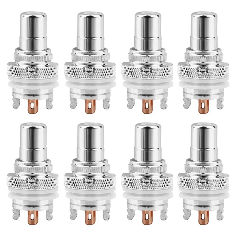 

8PCS RCA Connector Female Hifi Audio Jack Speaker Connectors RCA Lotus Plug RCA Socket Chassis Plugs