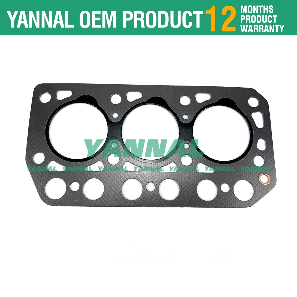 Полный комплект прокладок для капитального ремонта Mitsubishi K3C ISEKI TU155F детали