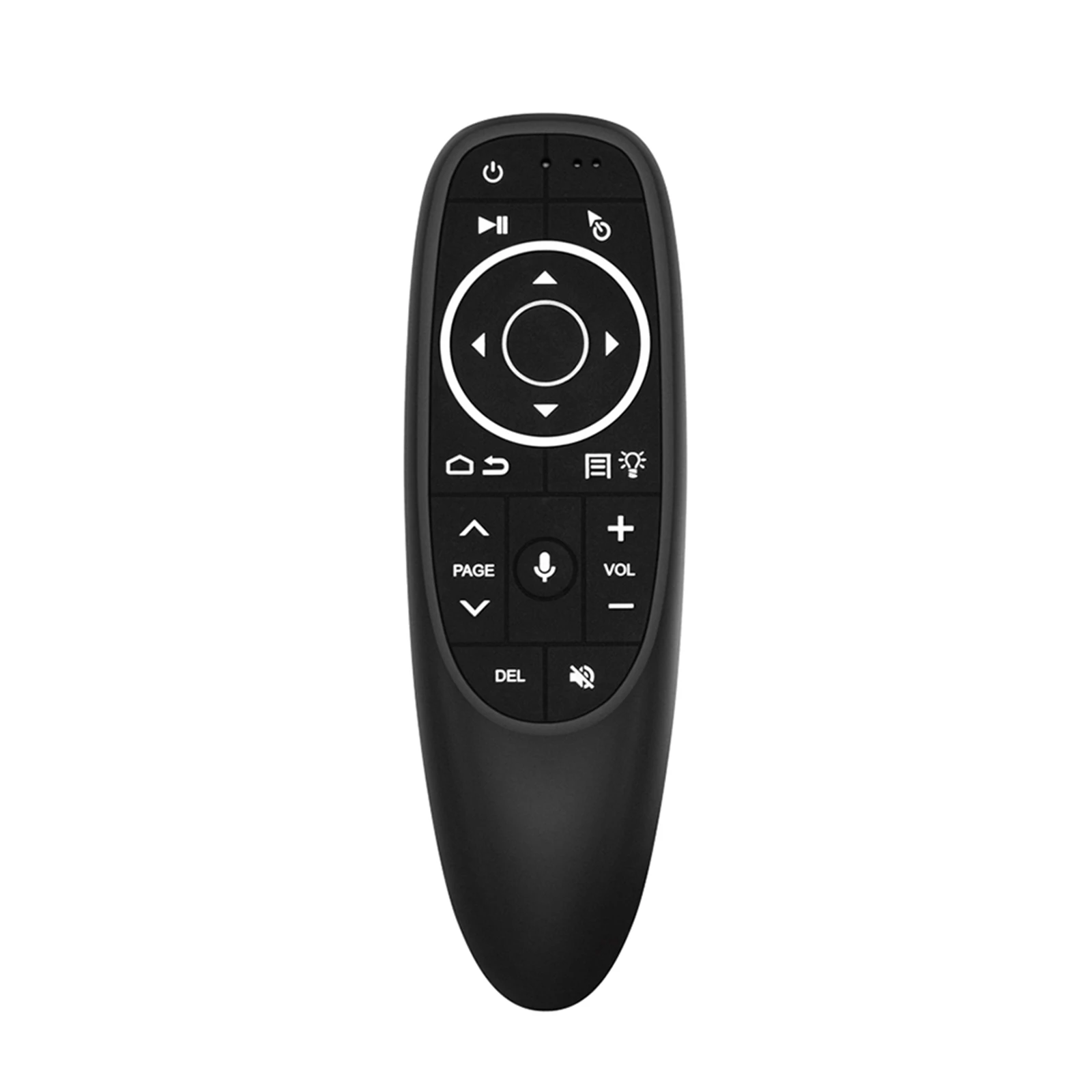

G10S PRO 2.4G Air Mouse Wireless Handheld Remote Control with USB Receiver Gyroscope Voice Control LED Backlight for Sm