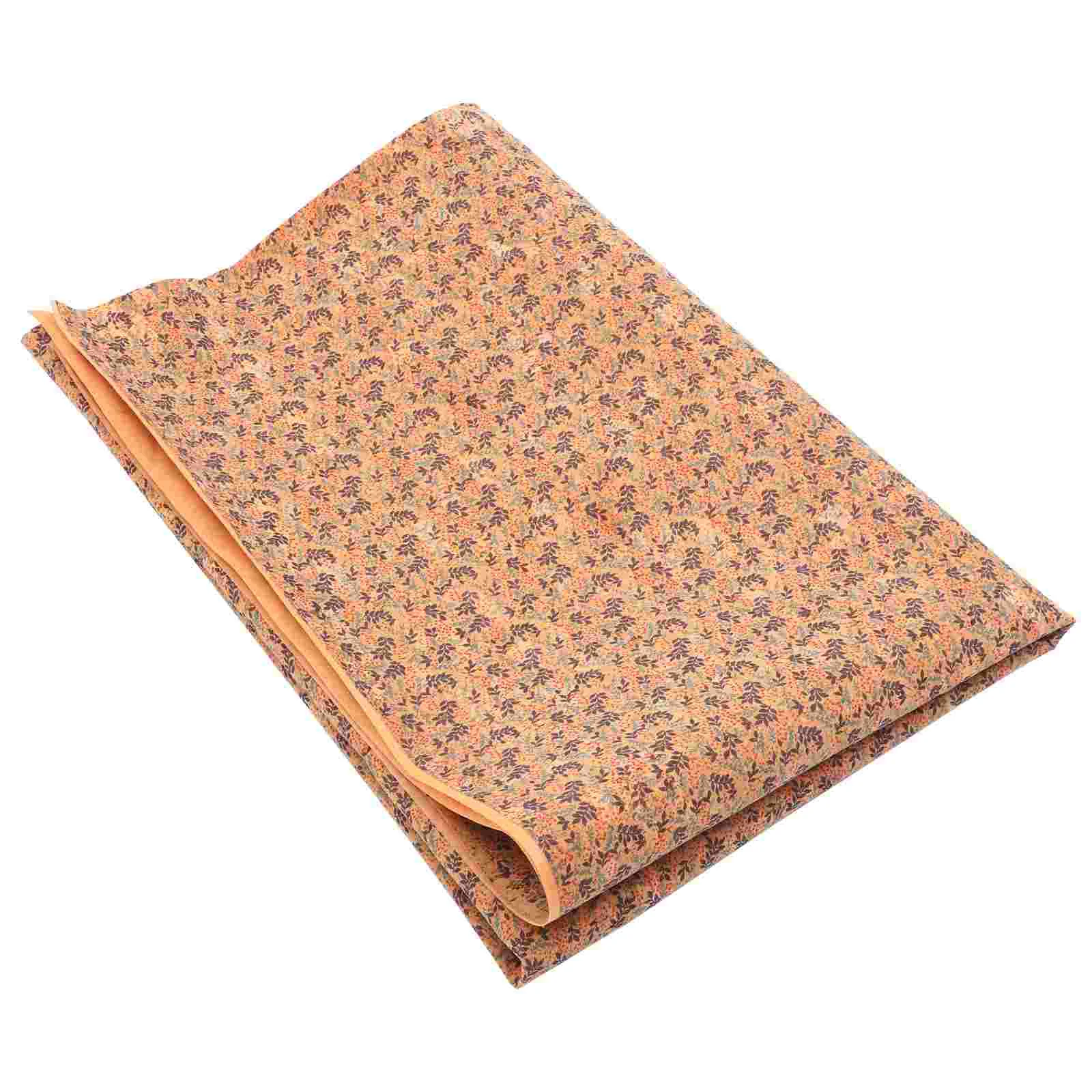 

Sheet Pu Materialcrating Crafting Patch Flower Pattern Printed Sheetscase
