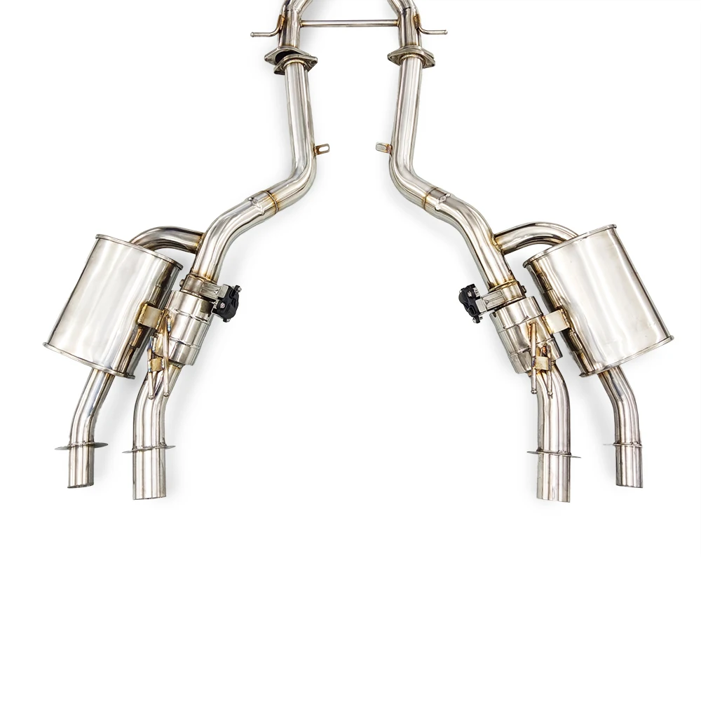 Используется для Kia Stinger GT 3.3tt 2018-2023 с клапаном управляемым кошачьим выхлопом