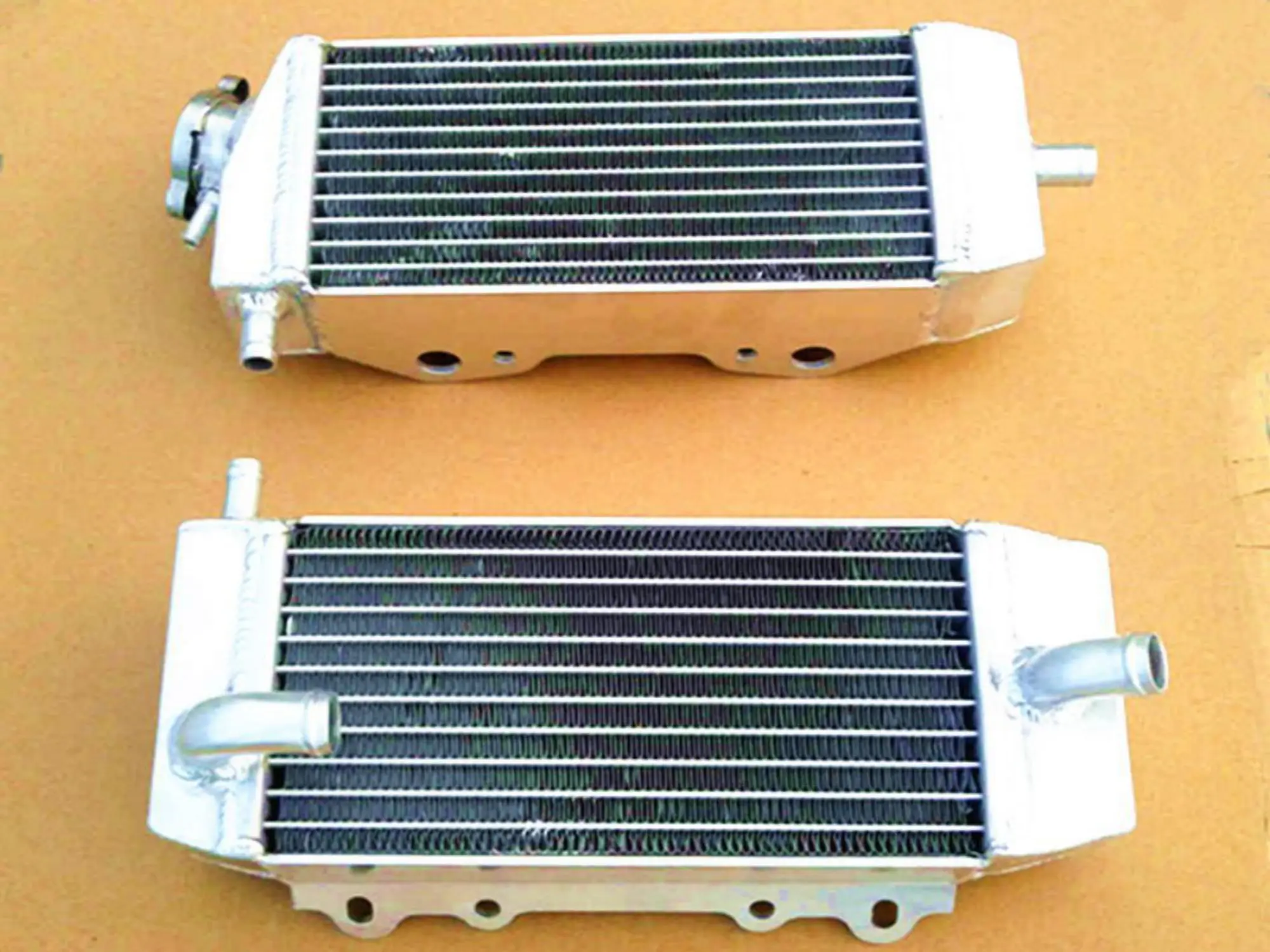 Новый левый и правый алюминиевый радиатор для Suzuki RMZ250 RMZ 250 2004-2006 годов охладитель