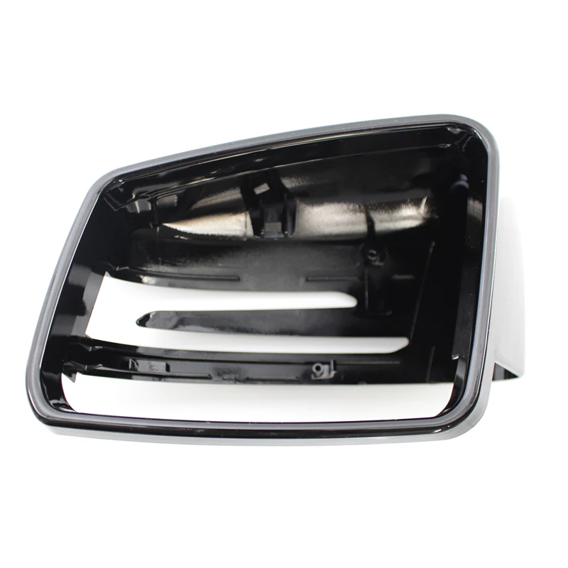 Глянцевая крышка для зеркала заднего вида из углеродного волокна 1 пара Mercedes Benz A C