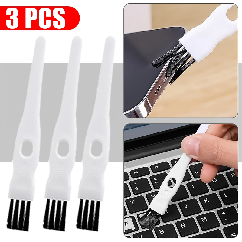 

3PCS Cleaning Brush Keyboard Cleaner Brush Earphone Cleaning for Headset Laptop Keyboard Mobile Phone Speaker Clean Brush Tools