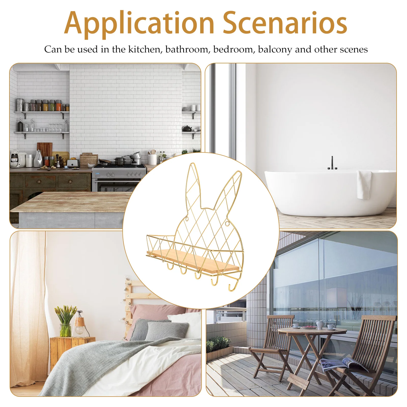 Хрустальная настенная полка полки для хранения корзина комнаты в общежитии