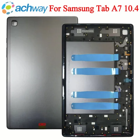 Задняя крышка для Samsung Galaxy Tab A7 10,4 2020 T500, Крышка батарейного отсека, задняя панель, корпус, чехол для Samsung T505, Крышка батарейного отсека