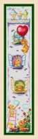 sg042 height chart table with length scale cross stitch craft for baby cross stich kit package embroidery set counted kits