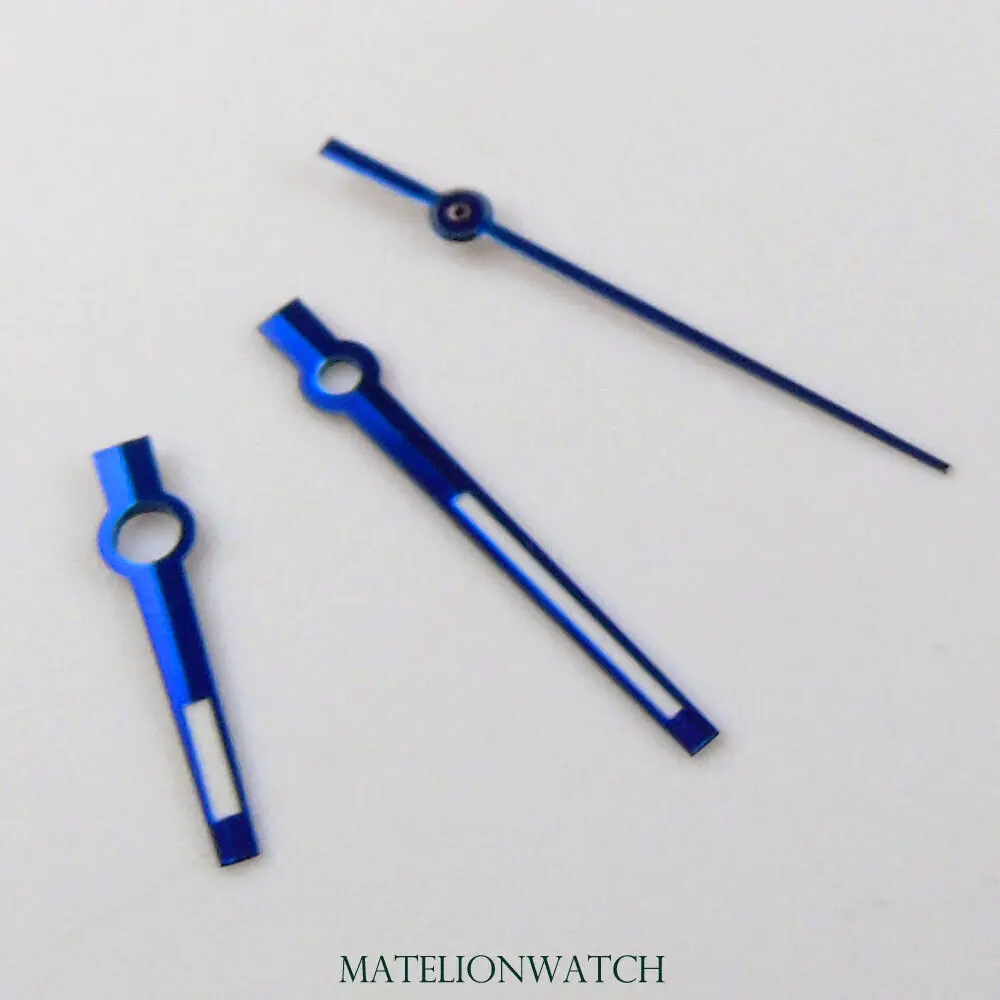 Запчасти для синих часов подходящие MIYOTA 8215 8205 821A MINGZHU 2813 светящиеся