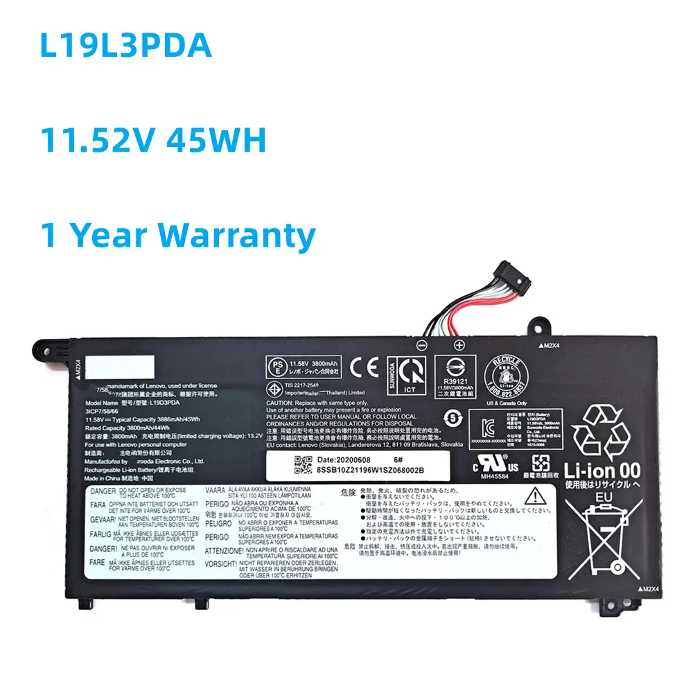 Аккумулятор L19C3PDA L19M3PDA L19D3PDA