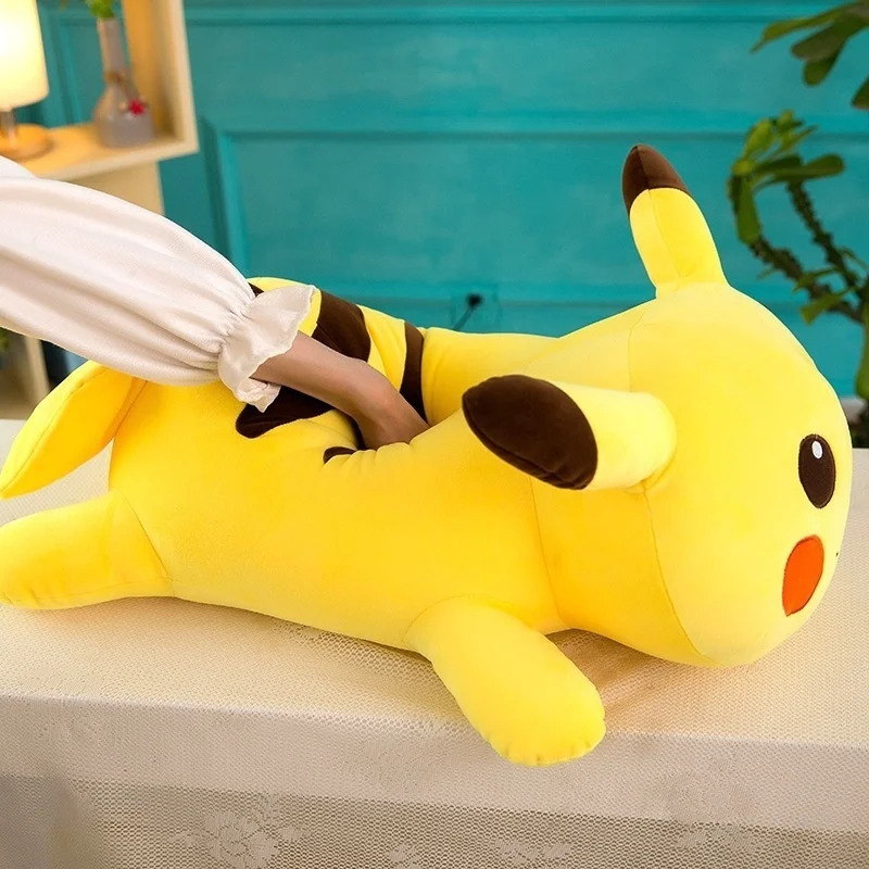 

Pikachu 40-85cm Pokemon Pikachu Plush Toys Kawaii Anime Long Plush Doll Soft Stuffed Cartoon Pillow Birthday Gift For Kid