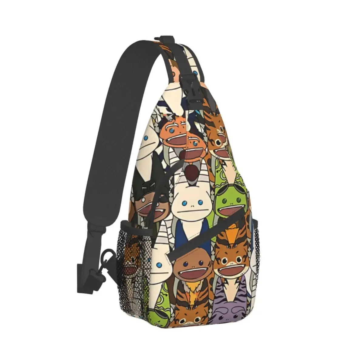 Сумка через плечо Спортивная нагрудная сумка с кошками для мужчин и женщин
