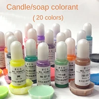 diy candle dye color essence soap beeswax soybean wax 20 color pigments making supplies 10ml