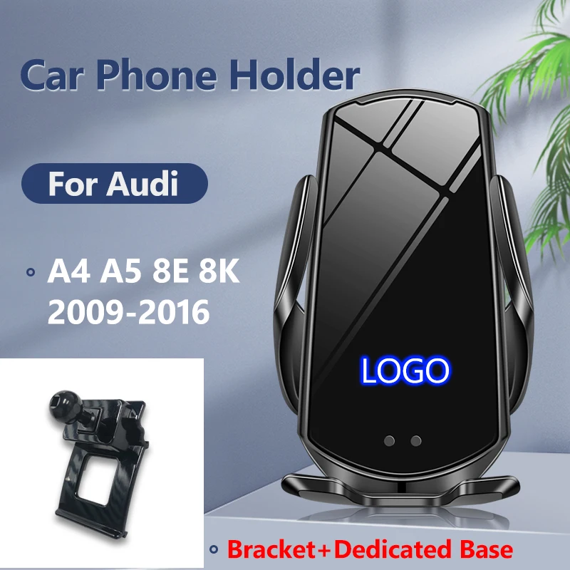 

Автомобильный держатель для телефона Audi A4 A5 8E 8K 2009-2016 QI