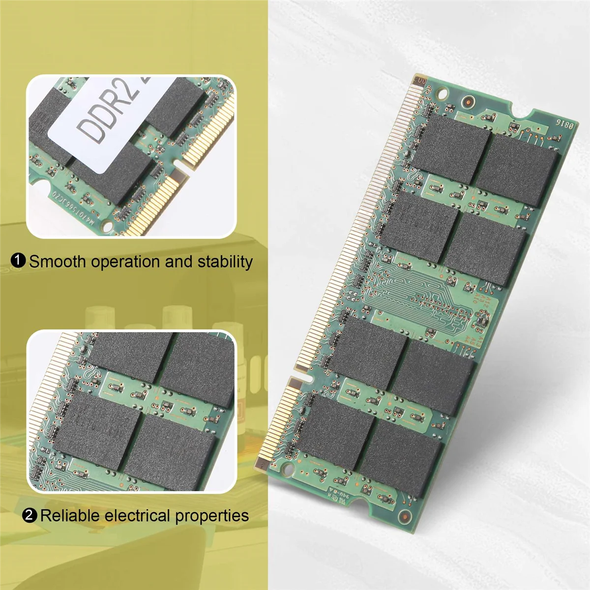 Оперативная память DDR2 2 Гб 667 МГц PC2 5300 ОЗУ для ноутбука 1 8 в контактов SODIMM AMD