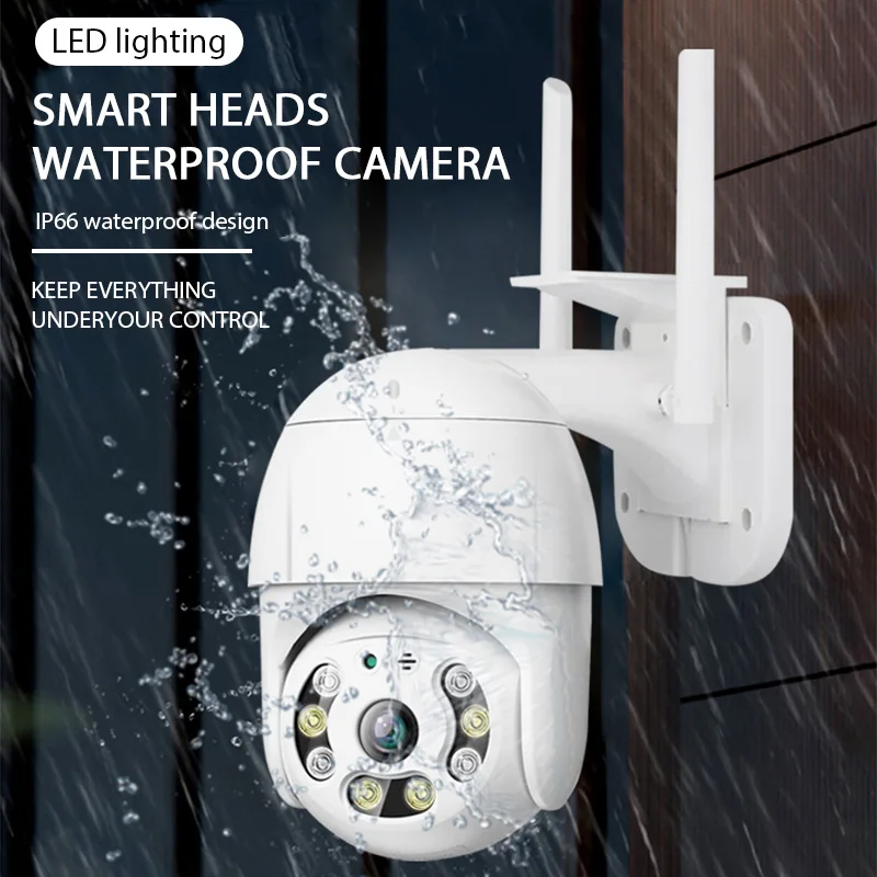 

IP-камера наружная, 1080P, PTZ, Wi-Fi, 2 МП