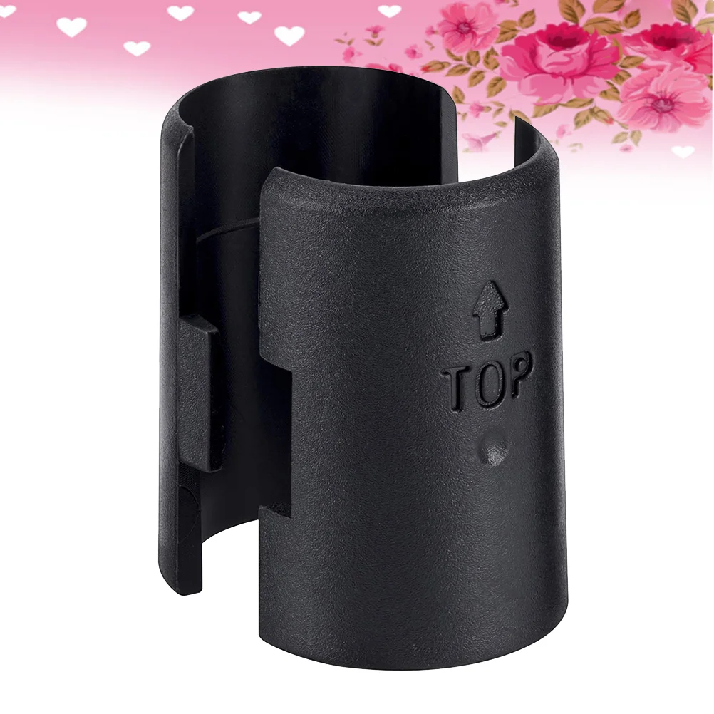 

50PCS/Set 19.0 Wire Fixed Plastic Clip For Pipe And Bamboo Pipe Fixing Shelf Lock Clips(Black)