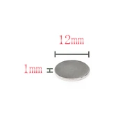 2050100200300500pcs 12x1 round strong powerful magnets n35 permanent neodymium magnet disc 12x1mm 121 thin search magnet