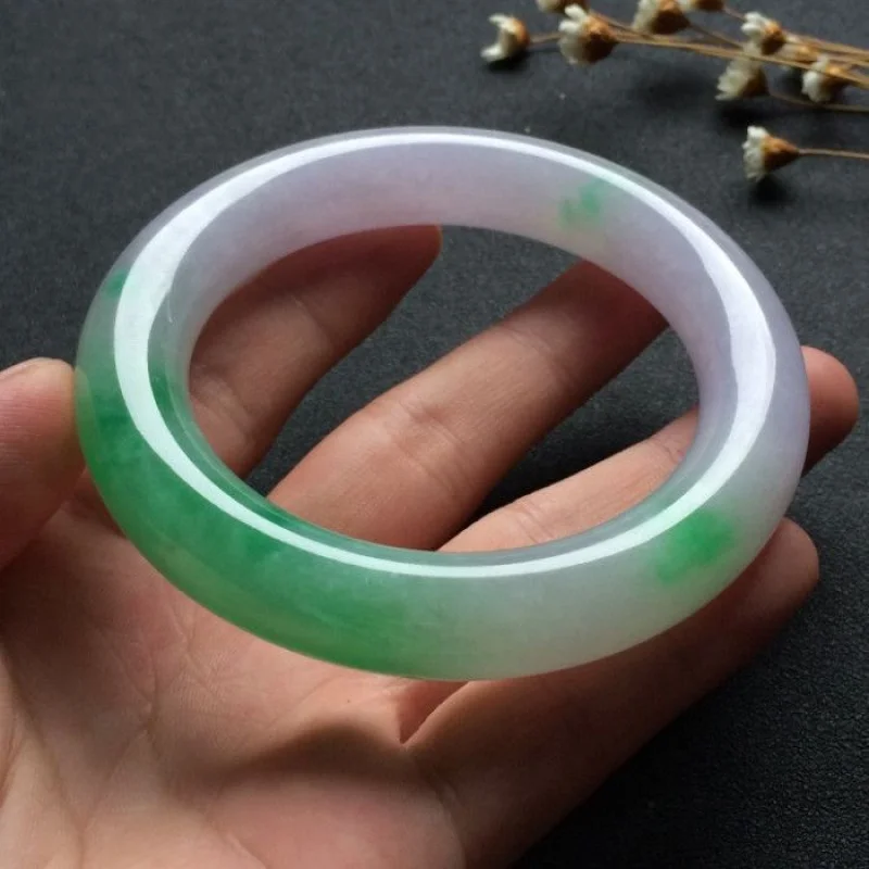 Браслет с изображением птицы из Мьянмы зеленая и фиолетовая лампа Женский