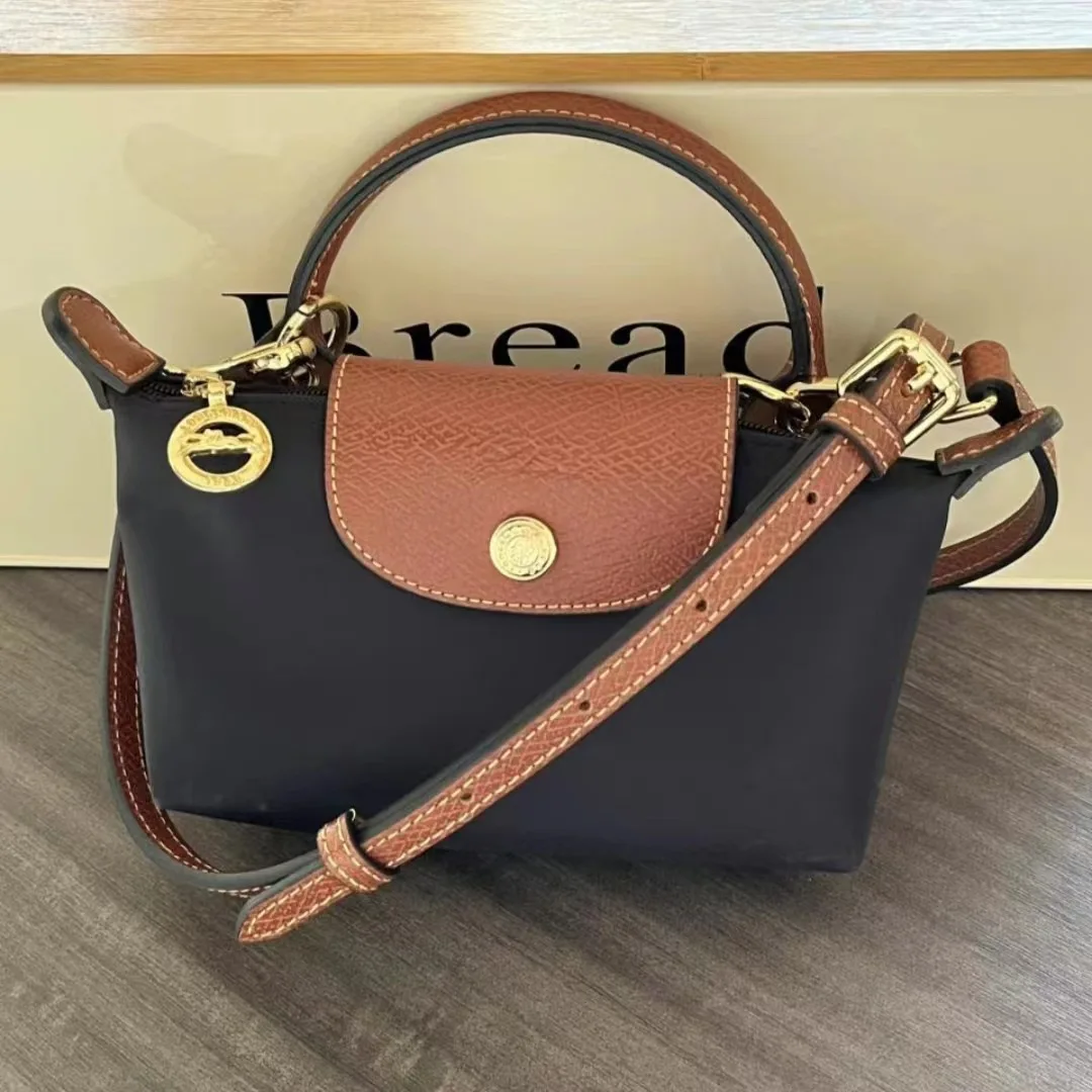 

New Fashion Designer Single Handle Mini Handbag Capacity Nylon Dumplings Handbags High Quality Women Purse And