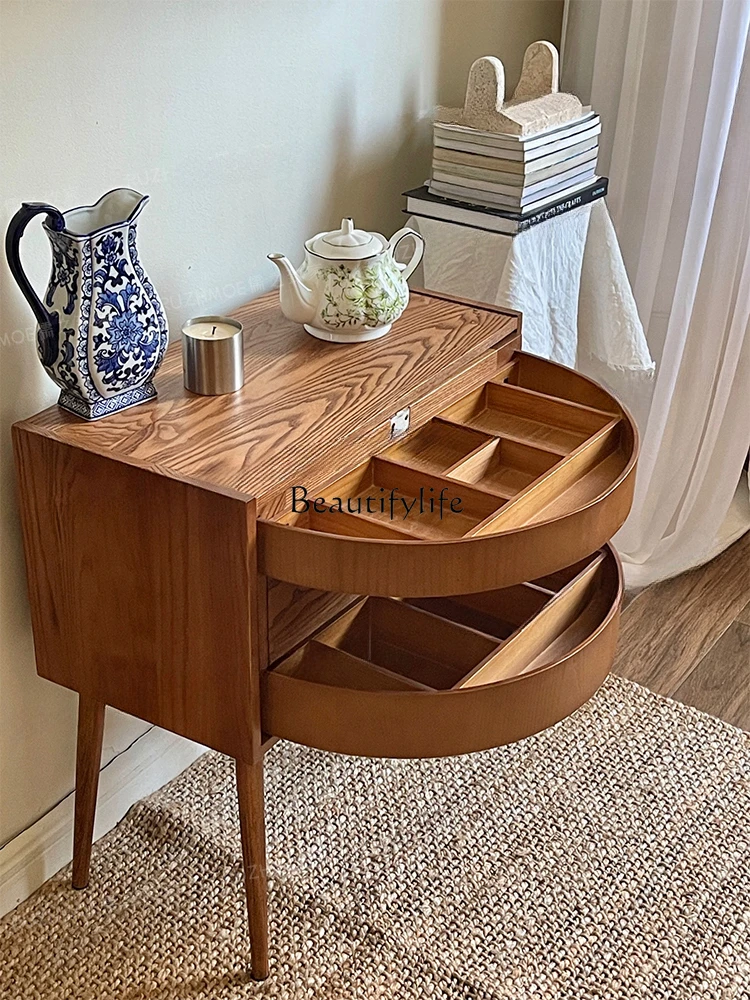 Zhonggu ротанговый прикроватный столик многофункциональный вращающийся боковой