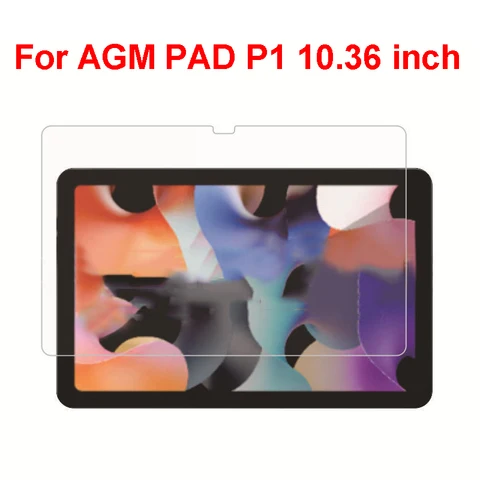 Прозрачная закаленная фотопленка 9H для планшета AGM PAD P1 10,36 дюймов, Передняя защитная пленка для HD-экрана