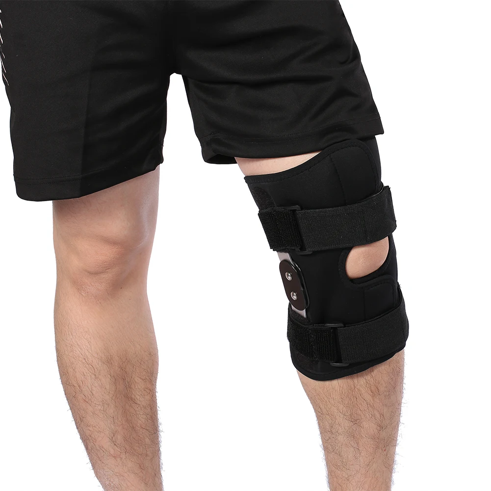 Adjustable Hinged Knee Brace Patella Support Sleeve Wrap Stabilizer Sports Pad Jumpers Protector Tendonitis Guard |