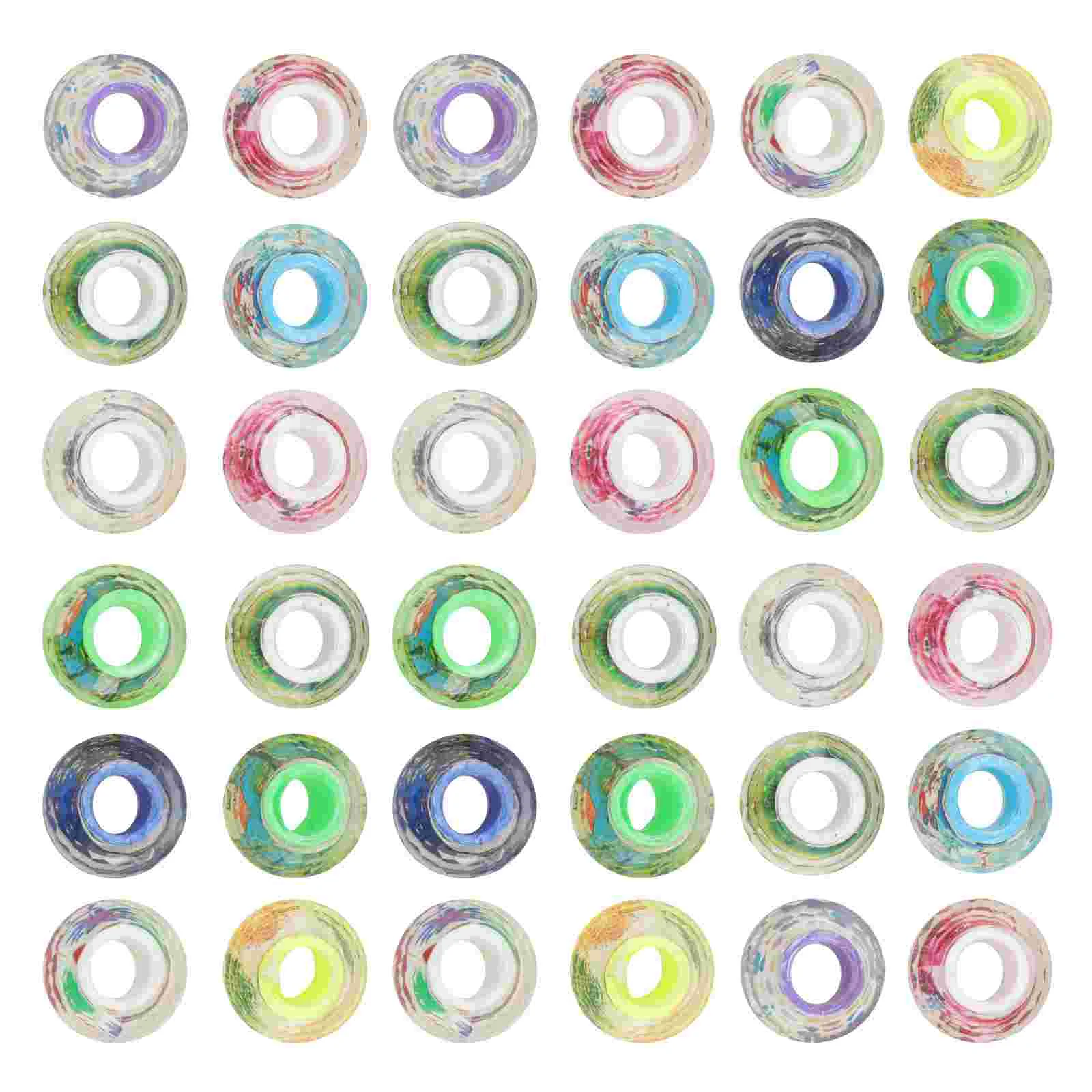 

Beads Jewelry Spacer Bead Charm Making Loose Round Gemstome Crystal Findingsrondelle Smooth Christmas Necklace Bracelet Diy