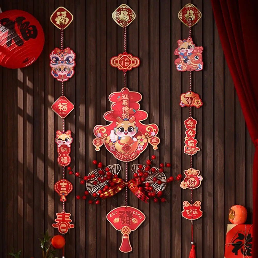 Креативная снежная доска Фу подвесные подвески с персонажем красный дракон