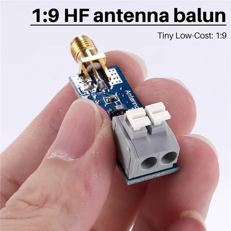 ВЧ-антенна Balun One Nine: миниатюрный недорогой 1:9 балун с частотным диапазоном