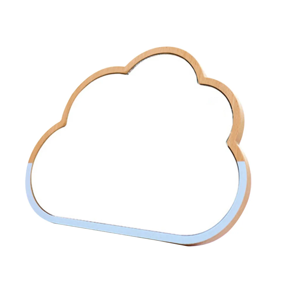 

Mirror Makeup Girlcloud Vanity Decorative Desktop Beauty Decor Wood Home Bedroom Folding Scene Travel Deskpersonal Tabletop Care