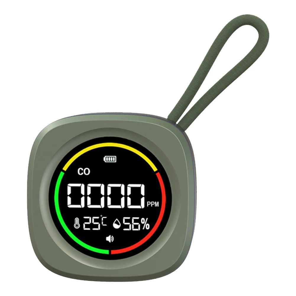 3 в 1 детектор угарного газа с магнитным всасыванием портативный 1000 мАч CO