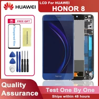 5 2 original ips lcd display for huawei honor 8 lcd touch screen digitizer assembly for honor 8 global version frd l19 frd l09