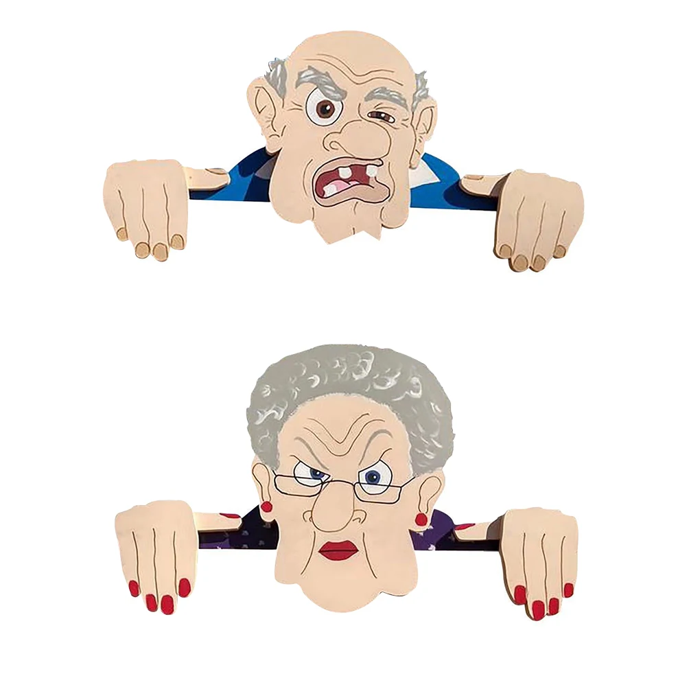 

Украшение забора для стариков художественное украшение для сада уличное пластиковое Двор Ферма иллюстрация украшение для стариков