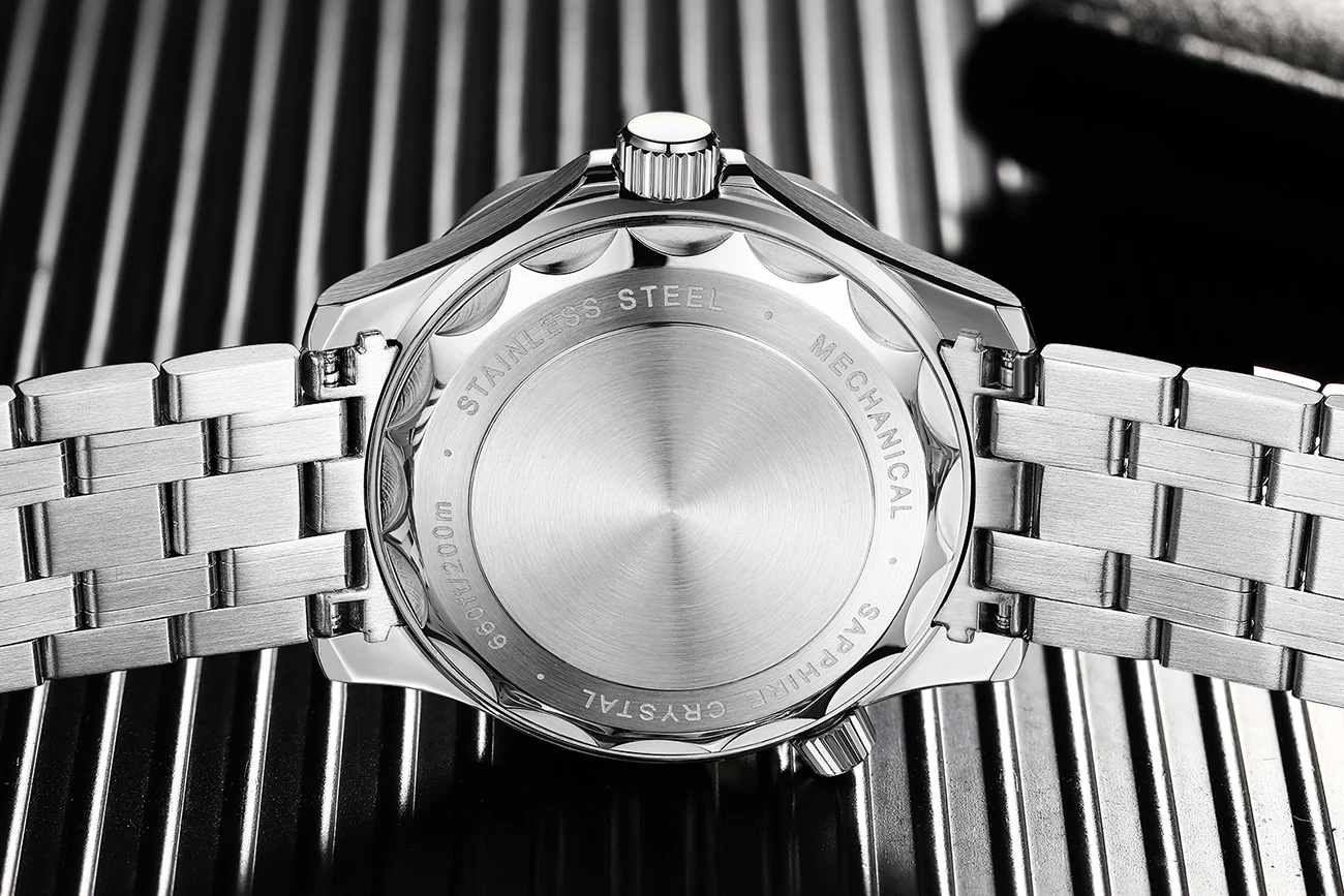 PHYLIDA PT5000 MIYOTA автоматические часы с черным циферблатом DIVER 200M 007 NTTD стиль