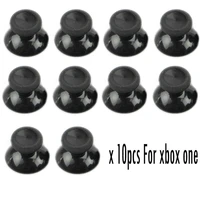 10pcs replacement analog joystick repair part thumbstick thumb stick for xbox one controller gamepad mushroom replace black new