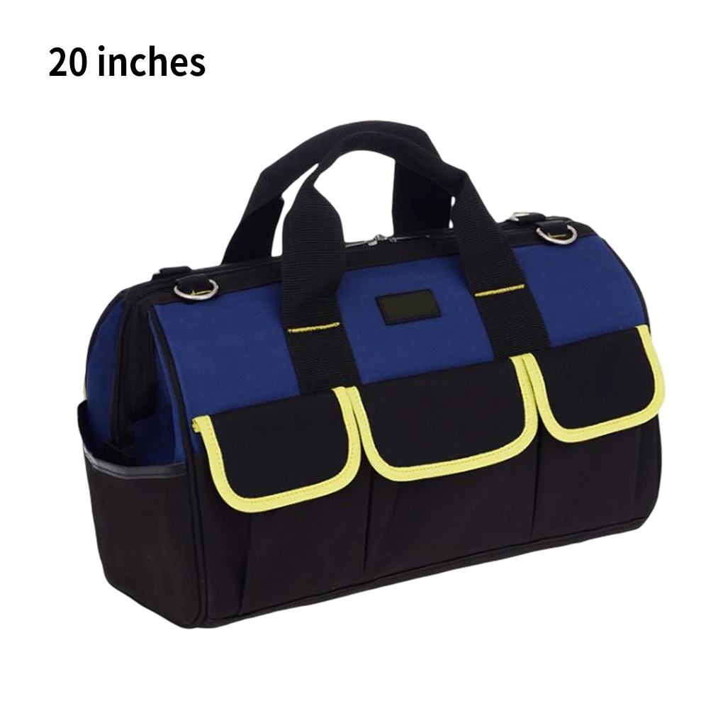 

Tool Bag Waterproof Tote Bags Adjustable Tools Storage Electrician Woodworking Household Working Hardware D5 16Inch