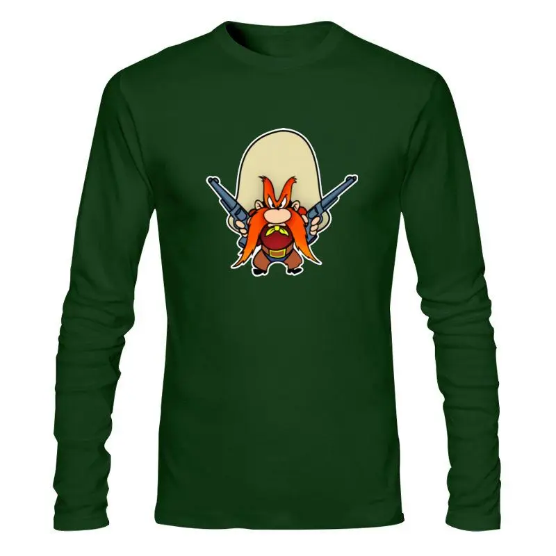 Мужская одежда новый Yosemite Sam ковбойский 49Er пистолет стрельба вращение смешной