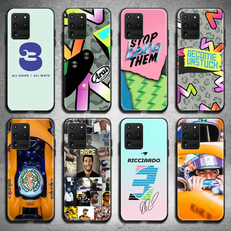 

Daniel Ricciardo Phone Case For Samsung Galaxy S21 Plus Ultra S20 FE M11 S8 S9 plus S10 5G lite 2020