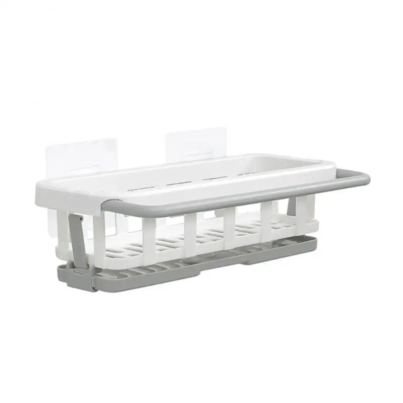 

Kitchen Gadgets Accessories Tool Towel Rack Storage Organizer Easy To Storage Telescopic Storage Basket Shelf Extensible Design