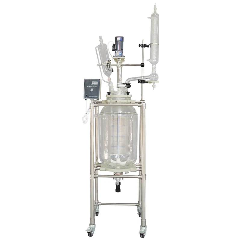 

Laboratory Multi-usage Double-layer Jacketed Glass Reactor