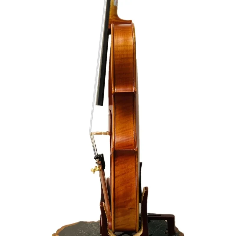 Фото Скрипка в стиле Strad SONG Master 4/4, полностью лучшая задняя крышка, детали из розового дерева, индонезийские аксессуары из черного дерева класса A #15269 №5
