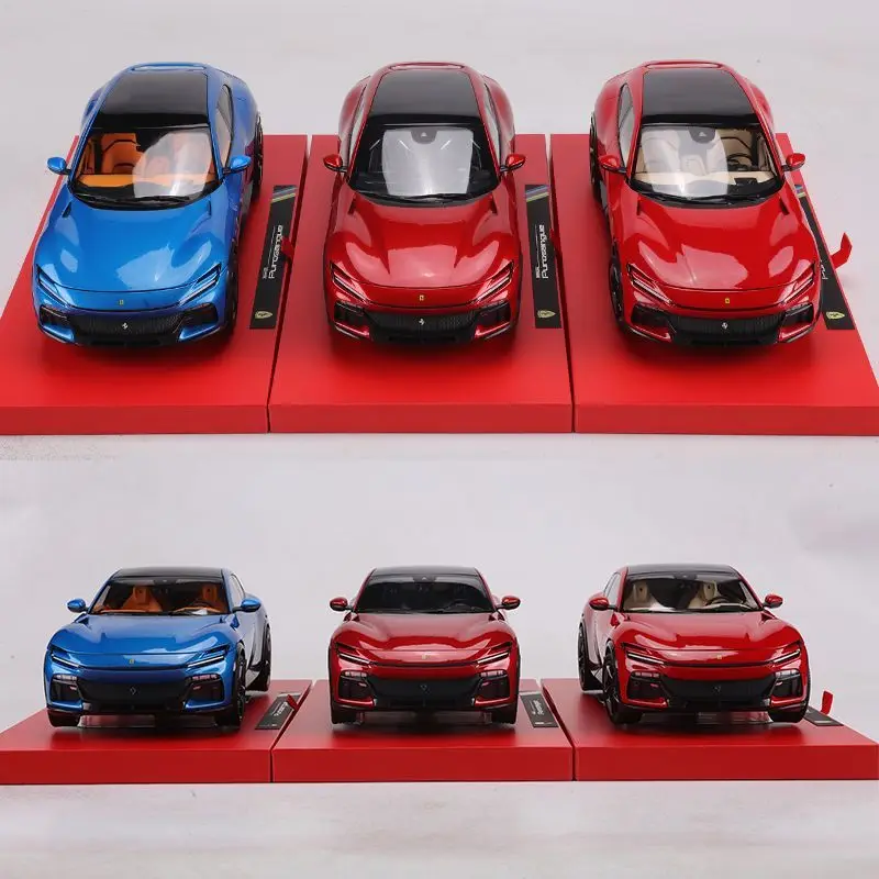 Фото Масштабная модель автомобиля Ferrari Purosangue из сплава, 1:18, премиум-издание №1